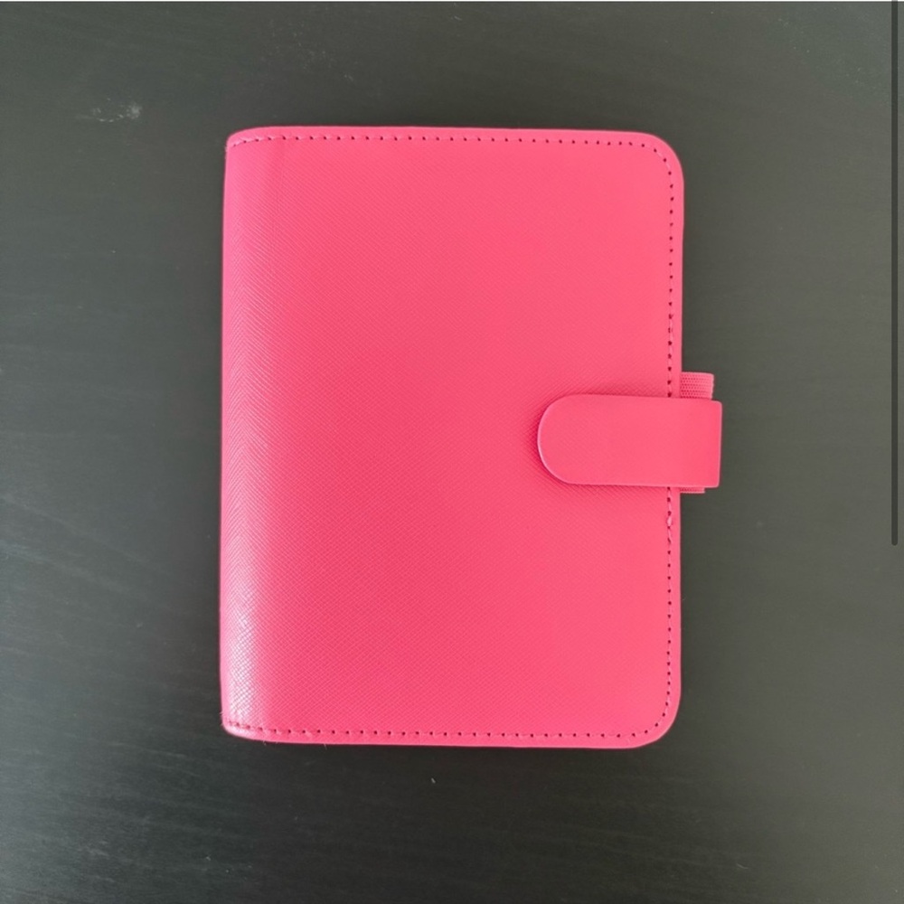 Filofax Saffiano Pocket in Peony